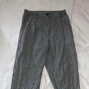 Urban Outfitters Gingham Straight Leg Pants